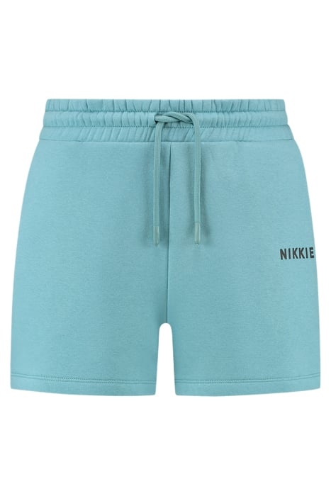 SWEAT SHORT TURQUOISE BLUE 1