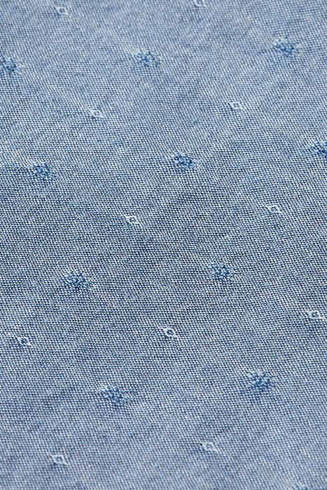 TEXTURED SMART INDIGO SHIRT INDIGO 8