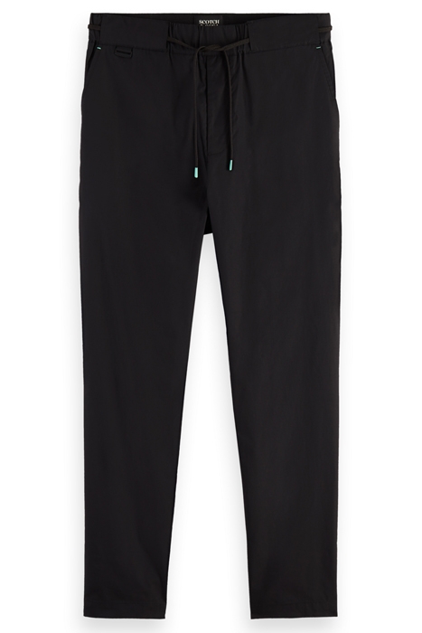 FAVE - REGULAR TAPERED-FIT LIGHTWEIGHT POPLIN JOGGER BLACK 3