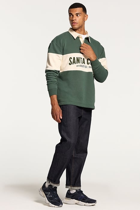 SANTA CRUZ POLO SWEATER CILANTRO GREEN 3