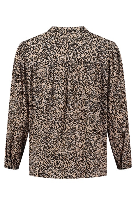 ROCHA BLOUSE BLACK/TAUPE 2