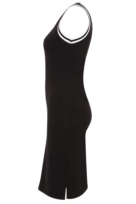 LUBLIN GRAPHIC DRESS BLACK 7