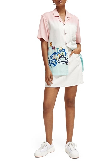 BORN TO LOVE - SHORT SLEEVED SHIRT PINK GRADIANT 5