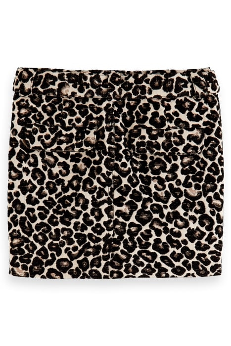 LEOPARD JACQUARD SKIRT ANIMAL 5