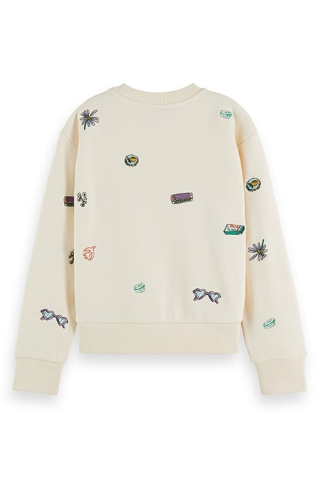 ALL-OVER EMBROIDERED SWEATSHIRT FESTIVAL EMBROIDERY 5