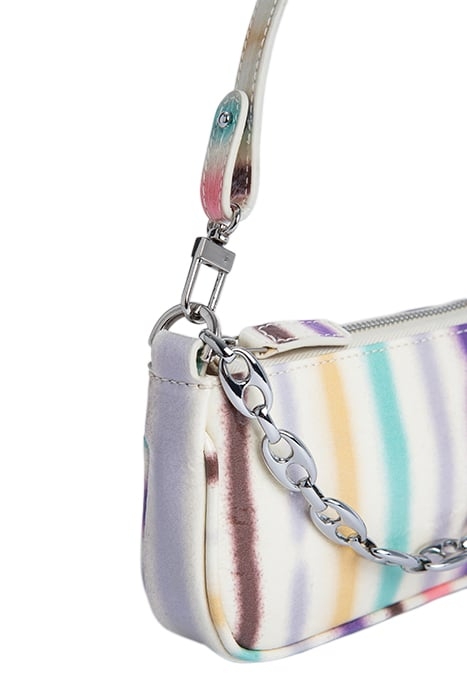 MINI RACHEL IVORY SPRAY PRINT LEATHER 2