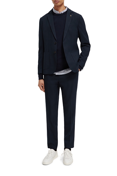 SEASONAL - SLIM TAPERED CHINO NIGHT CHECK 3