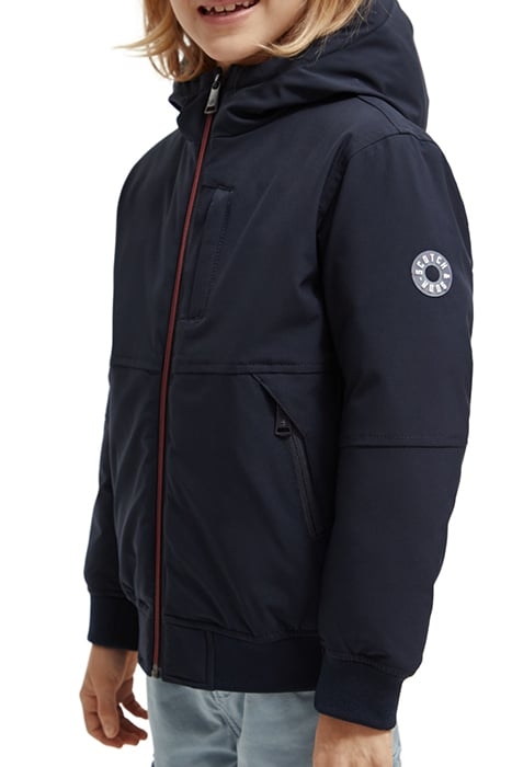 HOODED RECYCLED POLYESTER JACKET WITH REPREVE® FILLING NIGHT 7