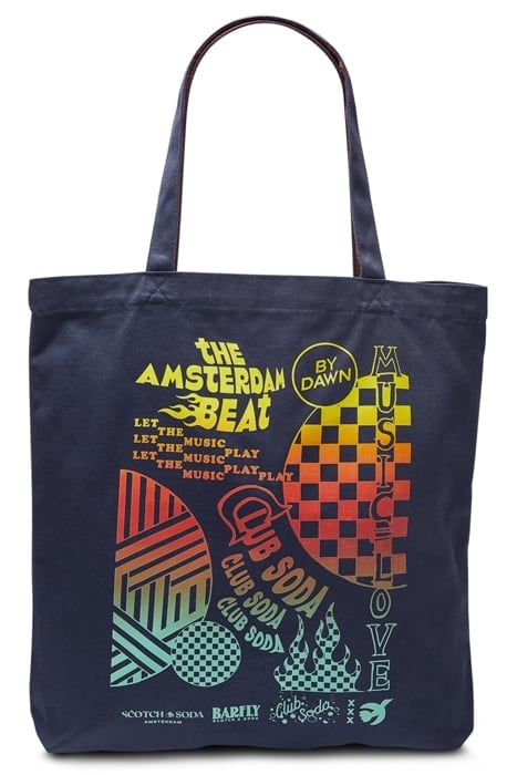 CANVAS ARTWORK TOTE NIGHT 1