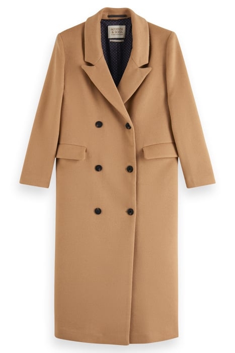 DOUBLE BREASTED WOOLEN COAT DUNE 4