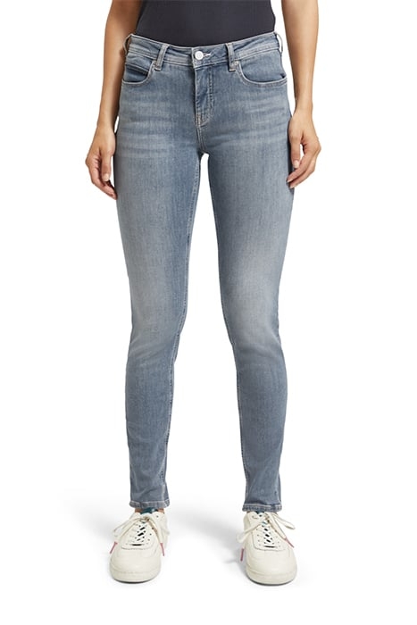 BOHEMIENNE SKINNY JEANS — ELECTRIC BLUE 1