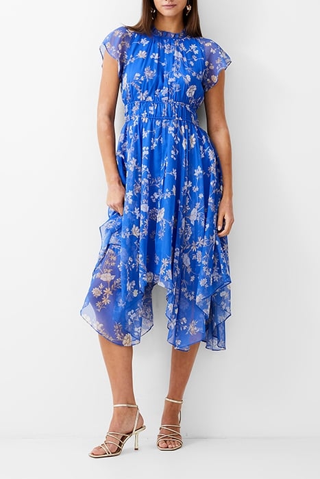 ESO DIANA HALLIE FLOWING DRESS AMPARO BLUE 1