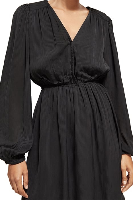 BALLOON SLEEVE MINI DRESS EVENING BLACK 7