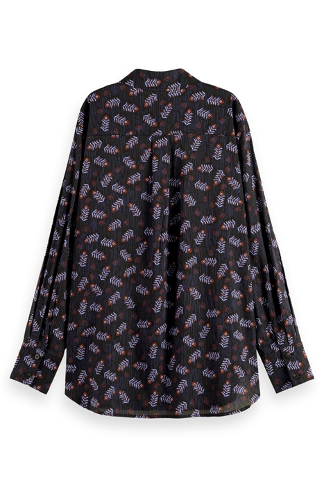 ALL OVER PRINTED RELAXED FIT SHIRT FOLK FLORAL 5