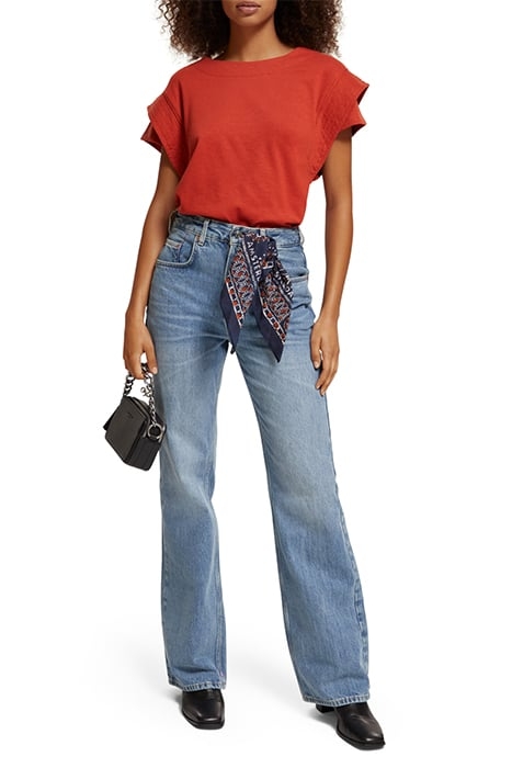 THE GLOW HIGH RISE BOOTCUT JEANS — PURE SHADES 3