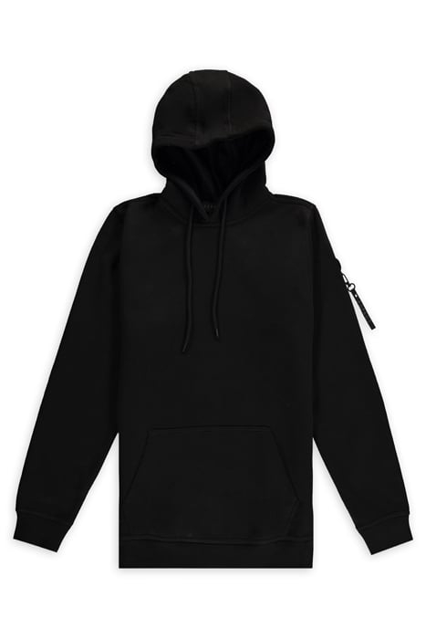 CLIPPER HOODIE BLACK 1