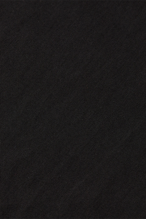 DRAPED MIDI DRESS BLACK 3