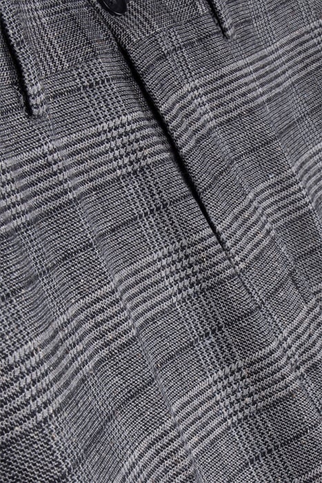 CHECK BOOTCUT TROUSERS GREY CHECK 3