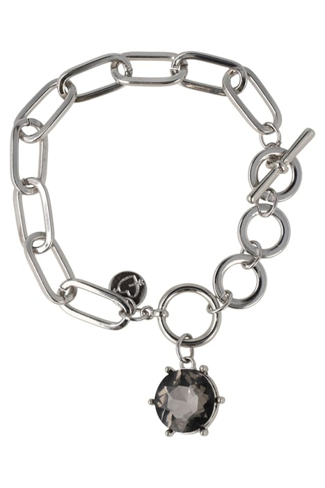 RHODIUM AND CRYSTAL BRACELET 1