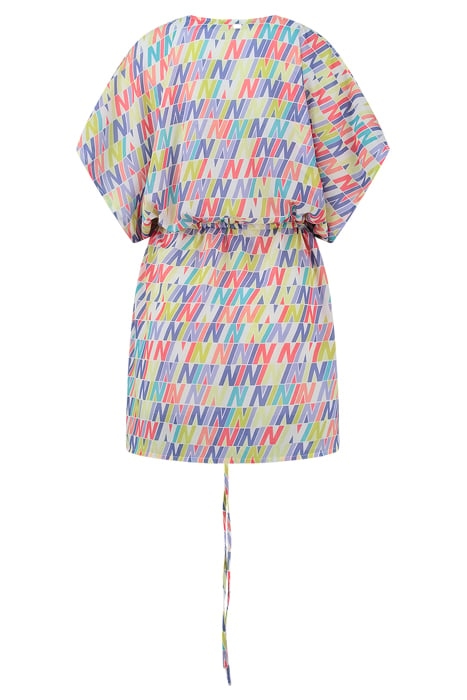 COLOURFUL KAFTAN BLUE LAGOON/STAR WHITE 2