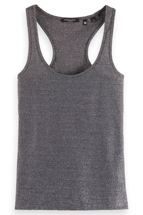 GLITTER TANK CHARCOAL 4