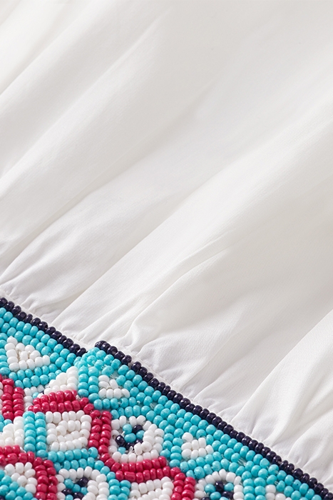 OVERSIZED SHIRT WITH POCKET WHITE 7