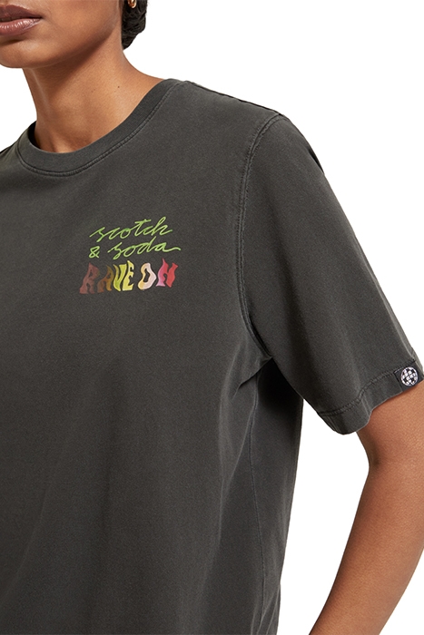 AMSTERDAM BEAT RELAXED FIT T-SHIRT EVENING BLACK 6