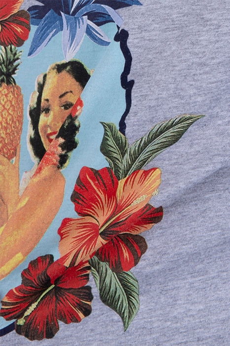 BASIC COTTON T-SHIRT IN GREY 3