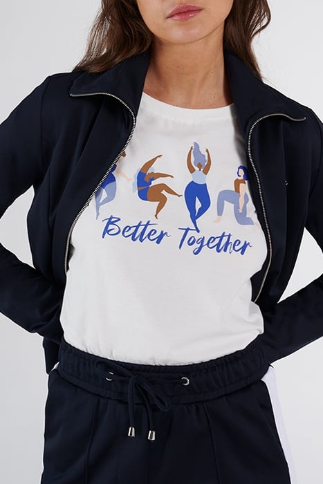 NAVY ZIPPED JOGGERS JACKET 2