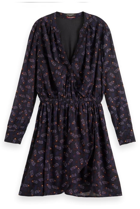 PRINTED MINI DRESS FOLK FLORAL 4