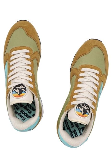 RALLY TRAIL SADDLE BROWN/GREEN 2