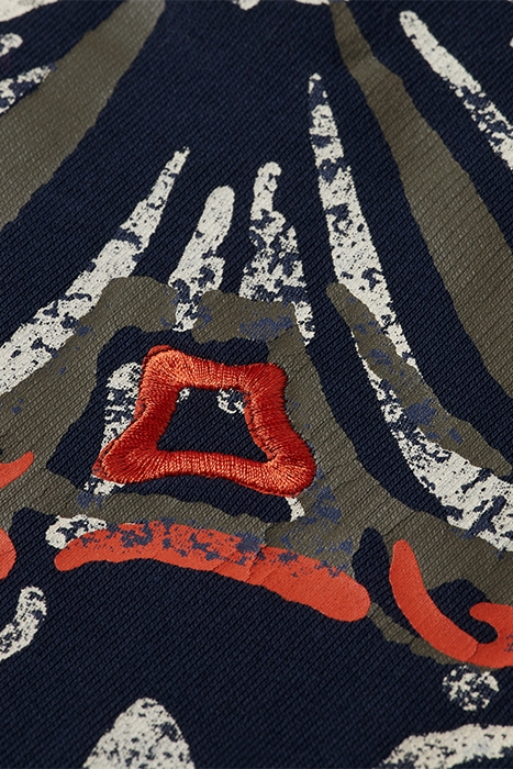 PLACEMENT PRINT OVERSIZED SWEATSHIRT NIGHT 7