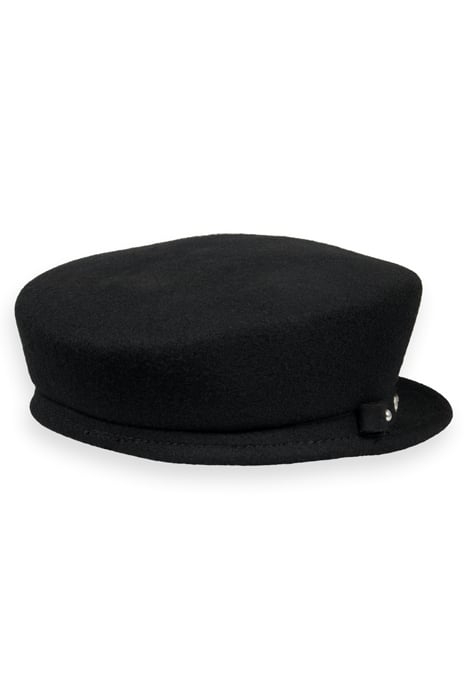 BAKER BOY WOOL HAT EVENING BLACK 4