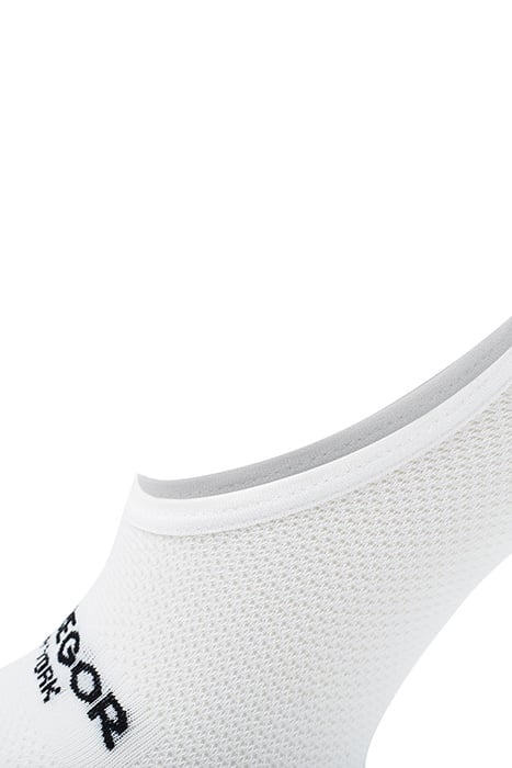 NEW YORK FOOTIES 6-PACK WHITE WITH ANTI-SLIP WHITE 4