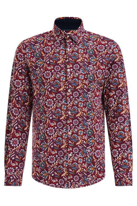 SHIRT BURGUNDY RED 4