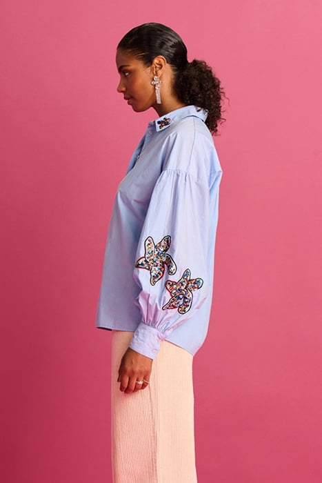 BLOUSE - MAXIME ICE BLUE 5