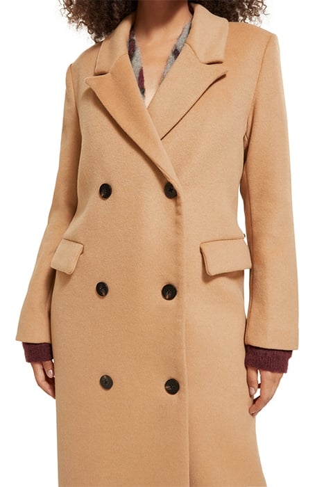 DOUBLE BREASTED WOOLEN COAT DUNE 7