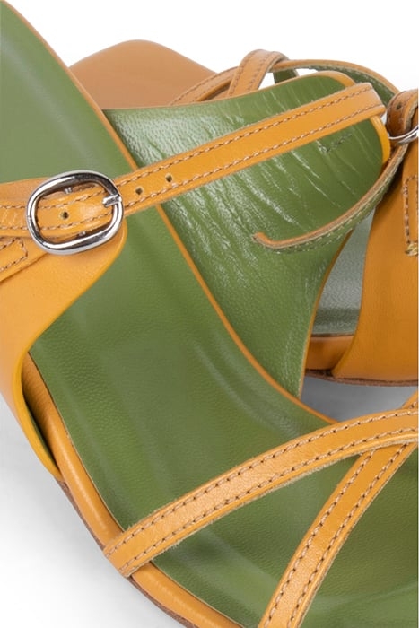 CANDY NUDE ORANGE LEATHER 4