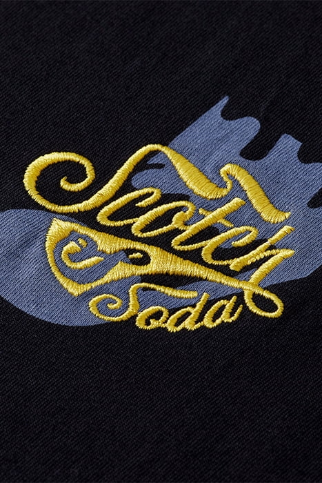 COTTON IN CONVERSION GRAPHIC LOOSE FIT T-SHIRT BLACK 7