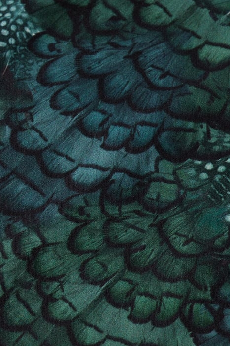 WAISTED BELT DETAIL JUMPSUIT FEATHER BOTTLE GREEN 8