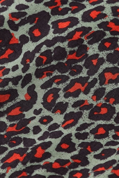 OVERSIZED SHIRT WITH PRINT CREATURES OF THE NIGHT FIELD GREE 7