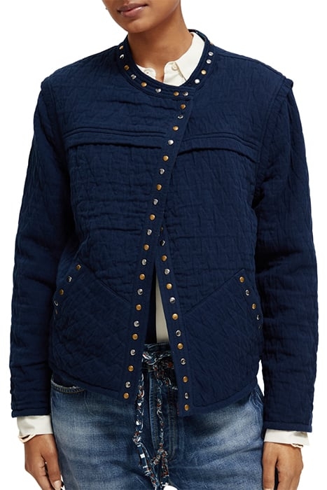 SPECIAL WEAVE BOXY JACKET NIGHT 1