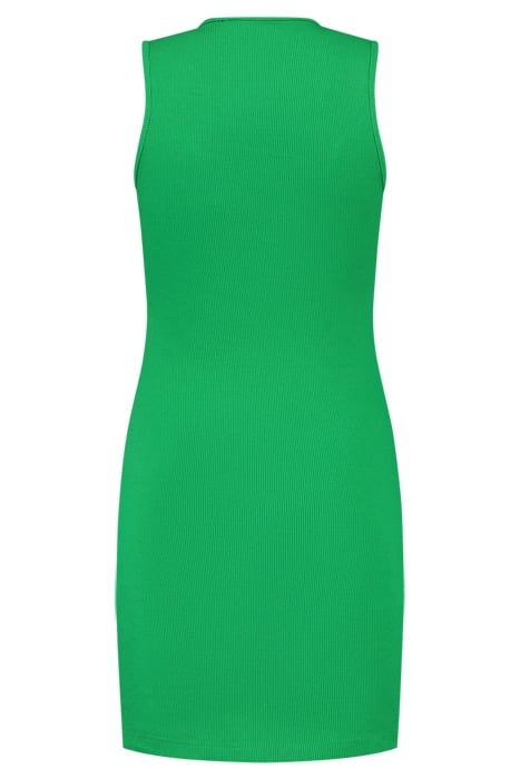 CUTOUT SLEEVELESS DRESS FERN GREEN 2