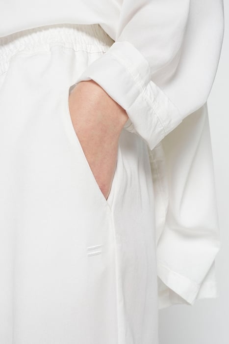 FLOWY WOVEN PANTS ECRU 6