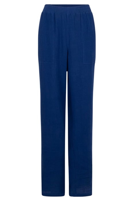 TROUSER WOVEN LONG BELLWETHER BLUE 3