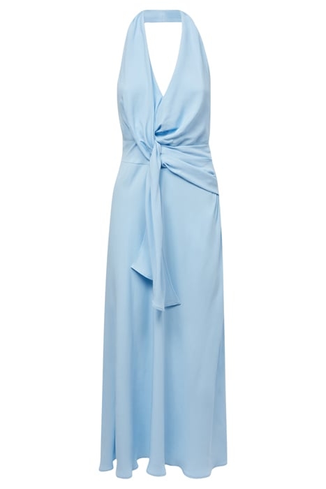AMBER-DRAPE DRESS BLUE 3