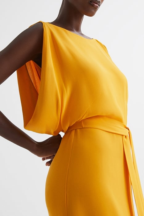 KALEA-SPLIT DRESS YELLOW 6