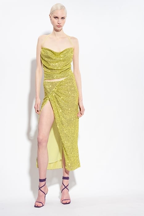 NANTES BLOUSE GREEN - SOLFATARA 2