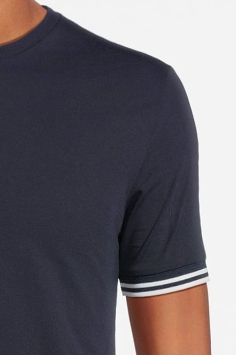 HARRISON-TIPPING BASIC T-SHIRT NAVY/WHITE 5
