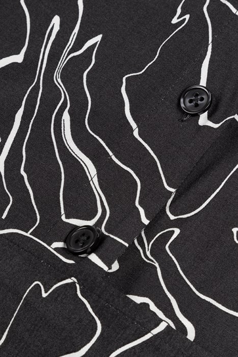 TROUSER WOVEN LONG ALMOST BLACK 5